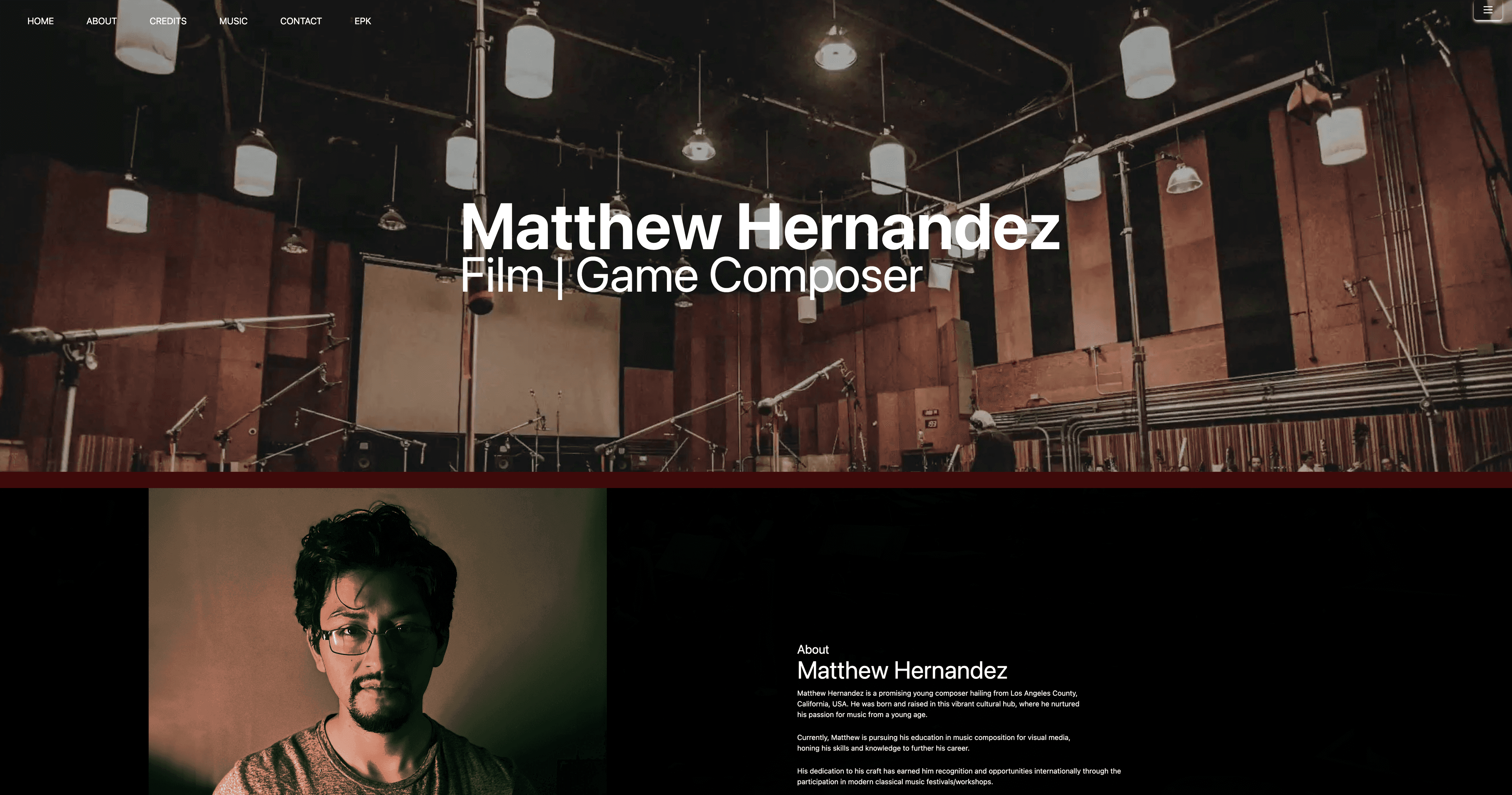 joethernandez.com - Modern Developer Portfolio