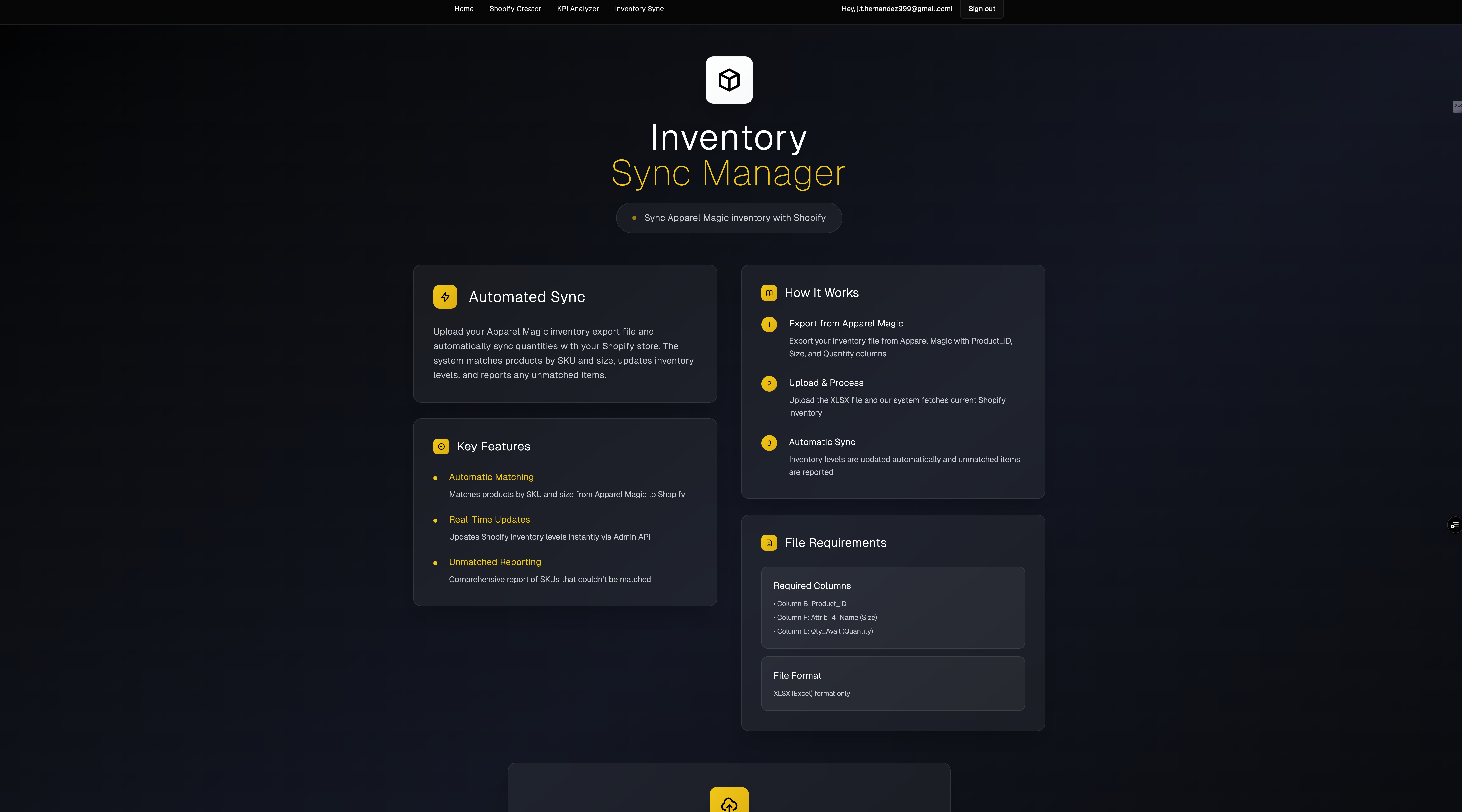 Product Listing Page